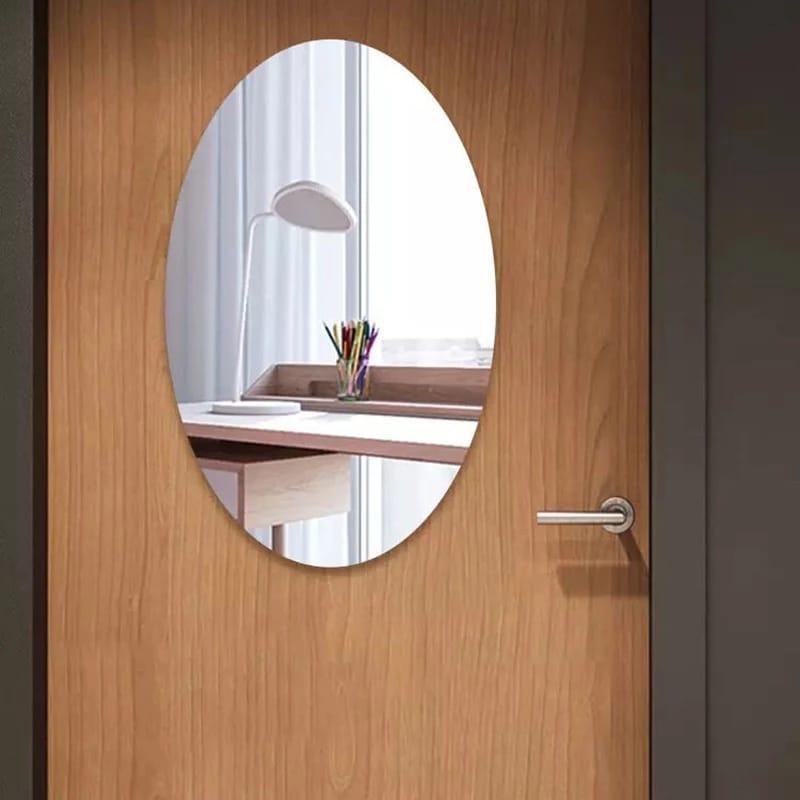 Self-adhesive Mirror Wall Stickers Oval