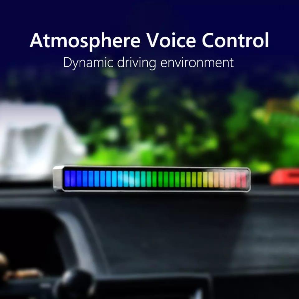 Colorful Sound Control Light USB/32 LED Voice Activated Pickup Rhythm Strip Light