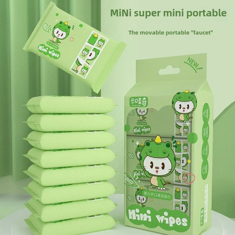 Kawai Cute Non Alcoholic Wet Tissue/Wipes 64 pieces