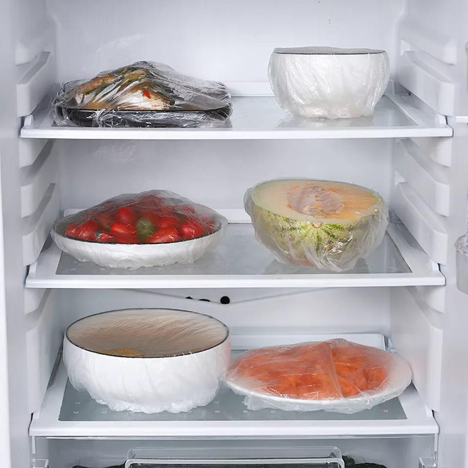 100-Pieces Reusable Plastic Covers