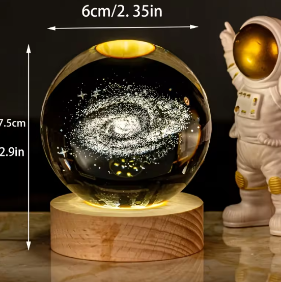 Crystal Ball LED Lamp