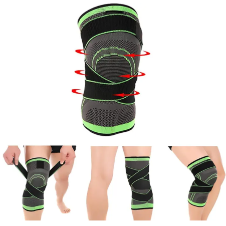 Adjustable Compression Knee Support Brace with Straps – Pain Relief & Joint Protection