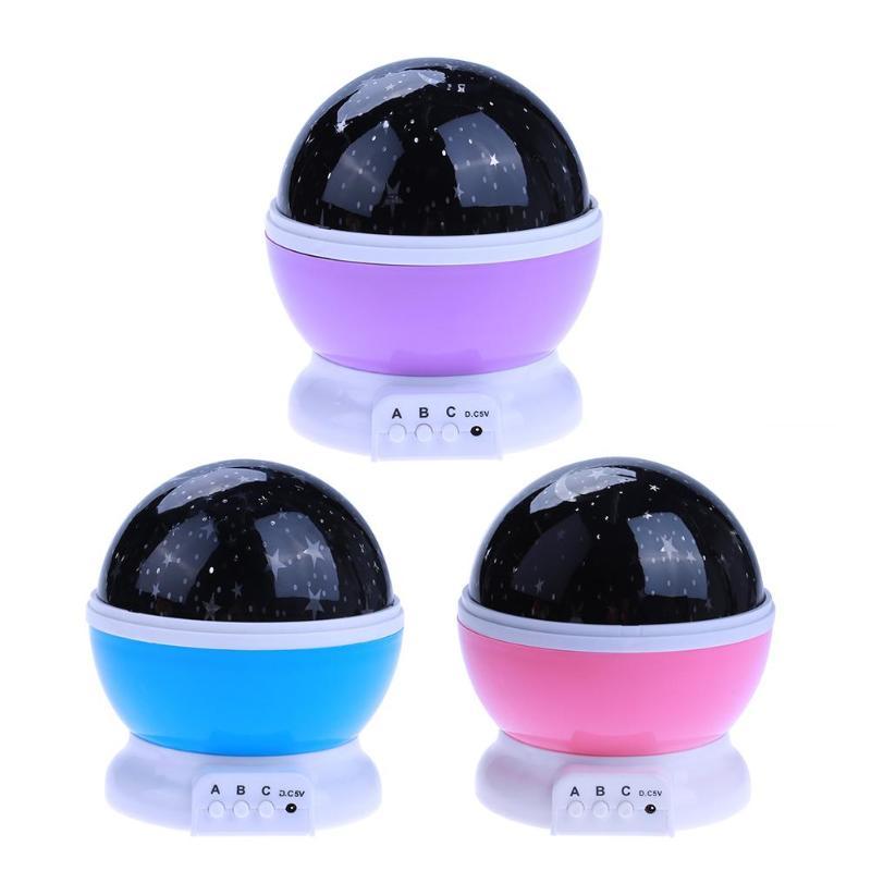 Rotating Night Projector Light