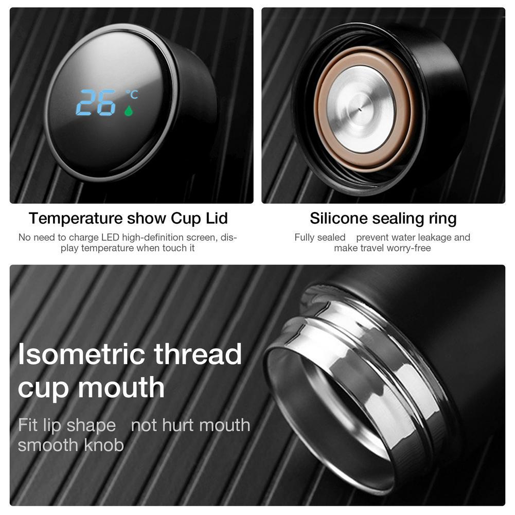 LED temperature Bottle