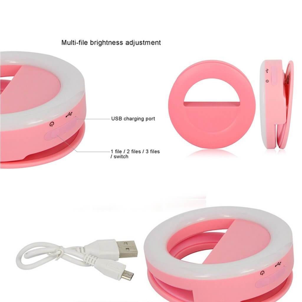 Selfie Ring Light Cell Operated