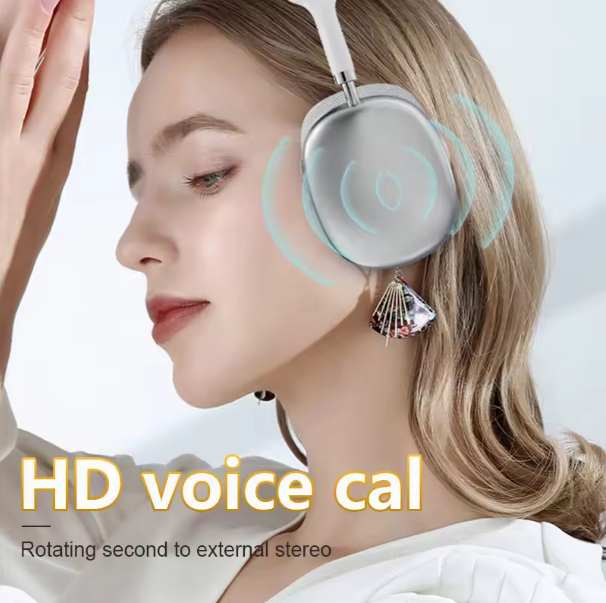 Air Pro Max Wireless Bluetooth Headphones - Noise Cancelling, TF Card Slot, Sports & Gaming