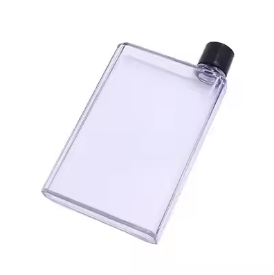BPA-Free Flat Water Bottle – Portable & Clear Paper Cup Kettle