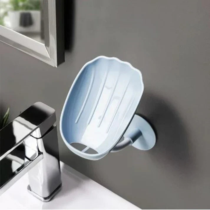 Wall Mounted Seashell Soap Holder | Bathroom Soap Dish with Nautical Touch
